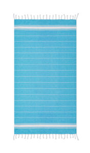 Serviette de plage personnalisable | Mailbu Turquoise