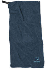 Serviette sèche active rPET GRS (doublon) entreprise Bleu