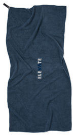 Serviette sèche active rPET GRS personnalisée Bleu