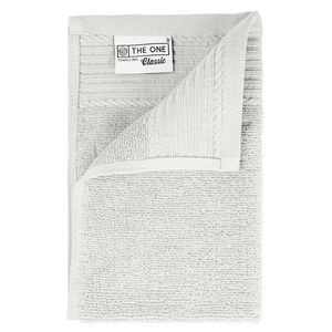 Serviette de toilette coton publicitaire Gris Argente