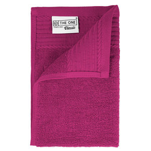 Serviette de toilette coton publicitaire Magenta