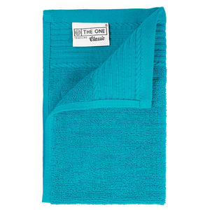 Serviette de toilette coton publicitaire Turquoise