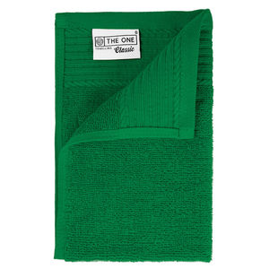 Serviette de toilette coton publicitaire Vert