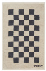 Set 4 serviettes coton bio OCS Elba personnalisé Gris