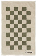 Set 4 serviettes coton bio OCS Elba personnalisé Vert