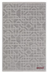 Set 4 serviettes coton bio OCS Verso personnalisable Gris