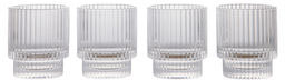 Set 4 verres 250 ml York personnalisé Transparent
