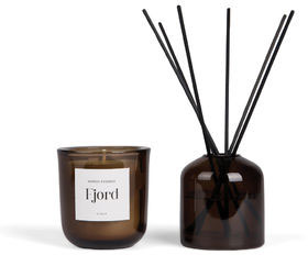 Set ambiance essence Nordic publicitaire Bleu