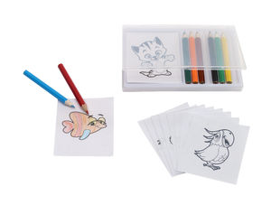 Set de coloriage personnalisé | Crazy Animals Multicolore