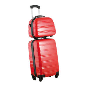 Set de 2 bagages ABS rouge Rouge