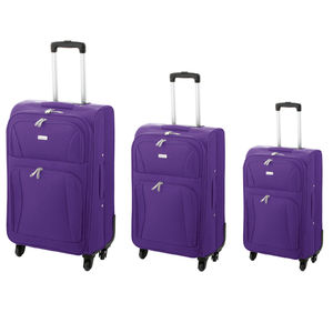 Set de 3 valises mauve Violet