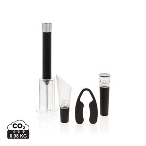 Set outils vin publicitaire | Vino Connoisseur Argent