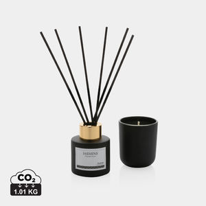 Set diffuseur bougie Ukiyo publicitaire Noir