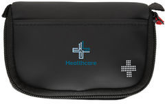 Set premiers secours taille poste PU nubuck RCS personnalisable Noir