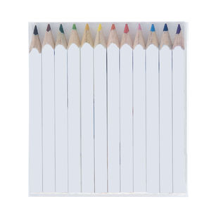 Crayons de couleurs personnalisables | Woocolor 12 Quadri
