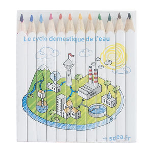 Crayons de couleurs personnalisables | Woocolor 12 Quadri 8