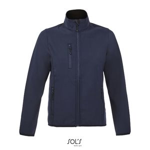 Softshell personnalisé | Radian F Bleu abysse