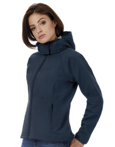 Softshell publicitaire | Hooded F Navy