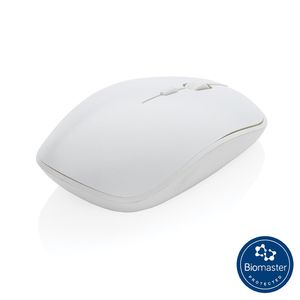 Souris sans fil publicitaire antimicrobienne White