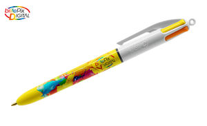 Stylo 4 couleurs personnalisé | BIC® 4 Couleurs Sun