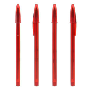 Stylo BIC® personnalisé | BIC® Style Clear Red