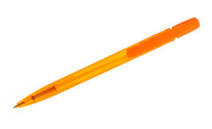 Stylo BIC® publicitaire | BIC® Media Clic Bille Orange clear