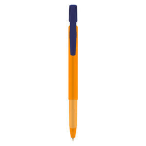 Stylo BIC® publicitaire | BIC® Media Clic Grip Bille Bleu marine