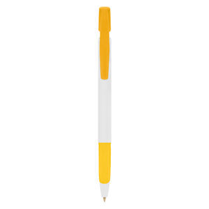 Stylo BIC® publicitaire | BIC® Media Clic Grip Bille Jaune