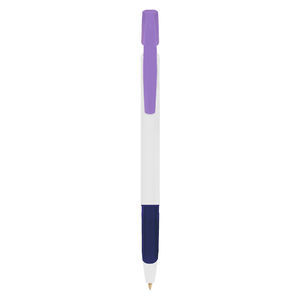 Stylo BIC® publicitaire | BIC® Media Clic Grip Bille Pourpre