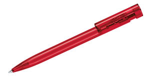 Stylo bille personnalisable | Liberty Clear Bordeaux 201