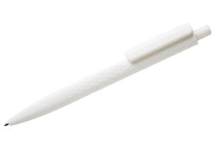 Stylo bille personnalisable | X3 Gomme Blanc