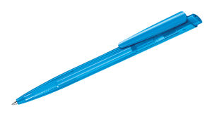 Stylo bille publicitaire | Dart Clear Bleu Cyan