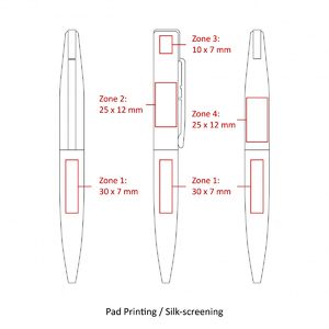 Stylo multifonctions personnalisé | Uno 2