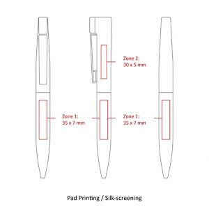 Stylo multifonctions publicitaire | Grade 4