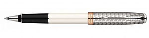 Stylo Parker Sonnet Feminine Pearl Rollerball Métallisé argent