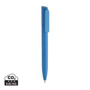 Stylo compact ABS recyclé publicitaire | Pocketpal Sky Blue