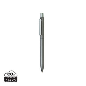 Stylo finition métallique publicitaire | X6 Gris anthracite