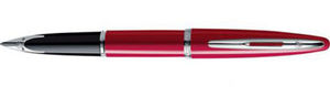 Stylo Waterman Plume Carene Deluxe Metal Opaque rouge