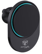 Support voiture 15W plastique RCS PowerCruze publicitaire Noir