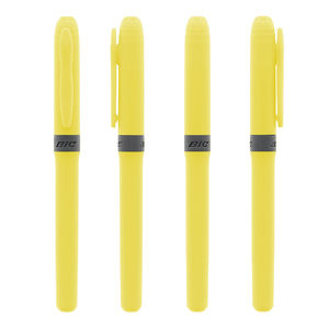 Surligneur publicitaire | BIC® Brite Liner Grip Surligneur Jaune pastel