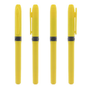 Surligneur publicitaire | BIC® Brite Liner Grip Surligneur Jaune