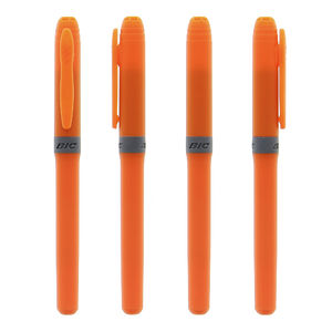 Surligneur publicitaire | BIC® Brite Liner Grip Surligneur Orange