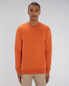 Sweat personnalisé | Changer Black Heather Orange