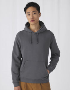 Sweat personnalisé | Hooded Steel grey