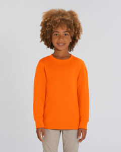 Sweatshirt personnalisé | Mini Changer Bright Orange