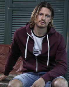 Sweatshirt personnalisé | Urban Zip Wine