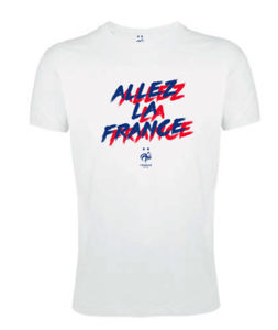 T shirt officiel | Coq France FFF homme  | KelCom Blanc