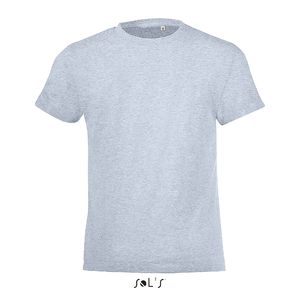 T-shirt personnalisable | Regent Fit K Bleu ciel chiné