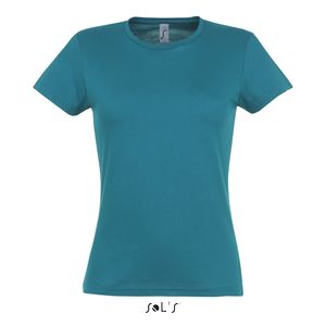 T-shirt personnalisable | Miss Bleu canard