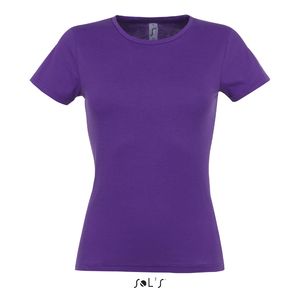 T-shirt personnalisable | Miss Violet foncé
